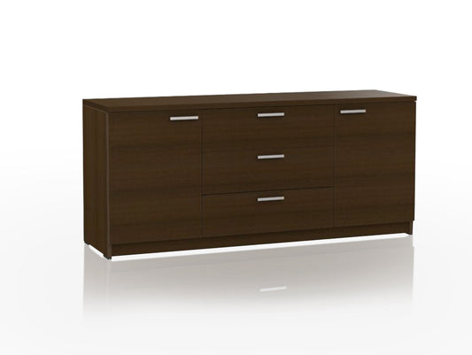 Office Furniture I Wooden I Storage I 2 Doors 3 Drawer - Finss