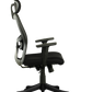 FINSS Office Chair, High Back Mesh Ergonomic Home Office Desk Chair with Adjustable 1D Armrest &  Lumbar Support, Multi lock Mechanism, Heavy Nylon Base & wheels (Black)…